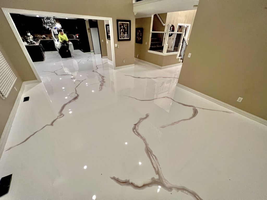 Concrete Staining Floor